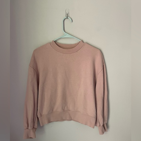 & Other Stories Pink Pullover Sweatshirt Size Small - Picture 1 of 9
